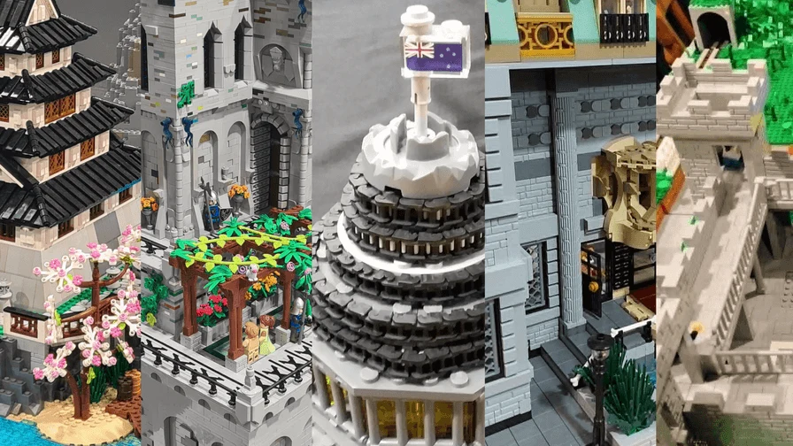 WELL LUG LEGO Builders: Architecture that Connects poster