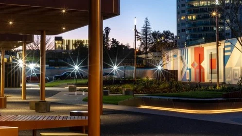 Beca Lighting Studio: Designing the Night Guided Tour Palmerston North poster